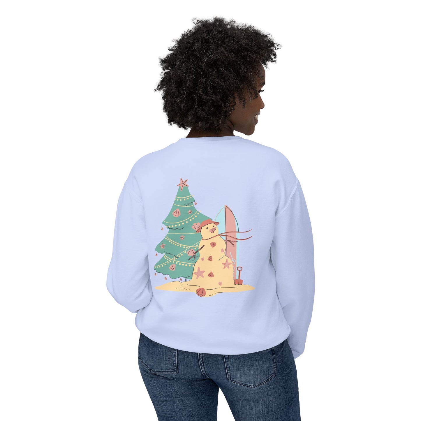 Cozy Christmas Surf Sweatshirt