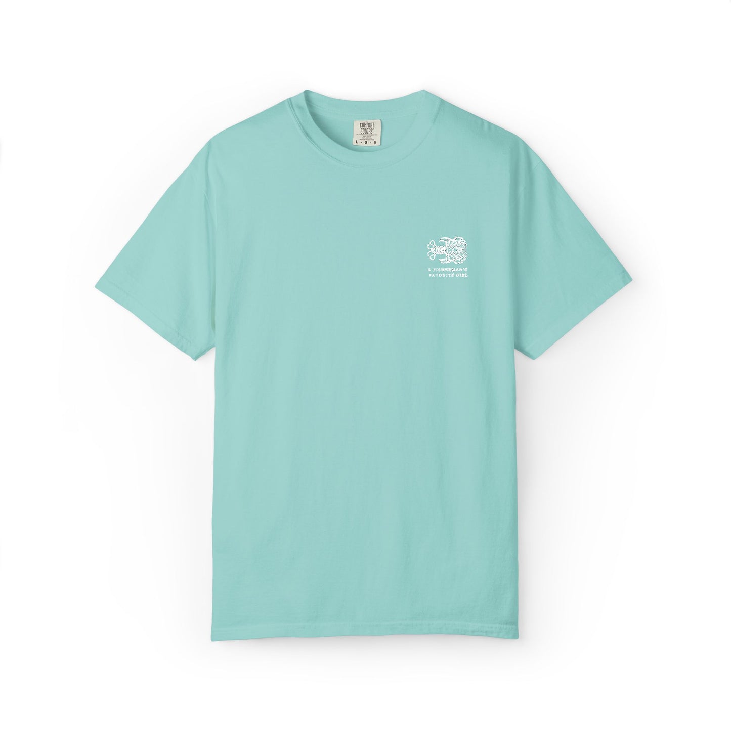 A Fisherman's Favorite Girl Tee Embroidered