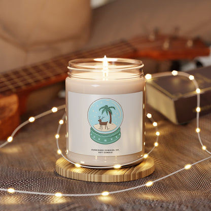 Snow Globe Beach Holiday Soy Candle