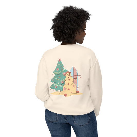 Cozy Christmas Surf Sweatshirt