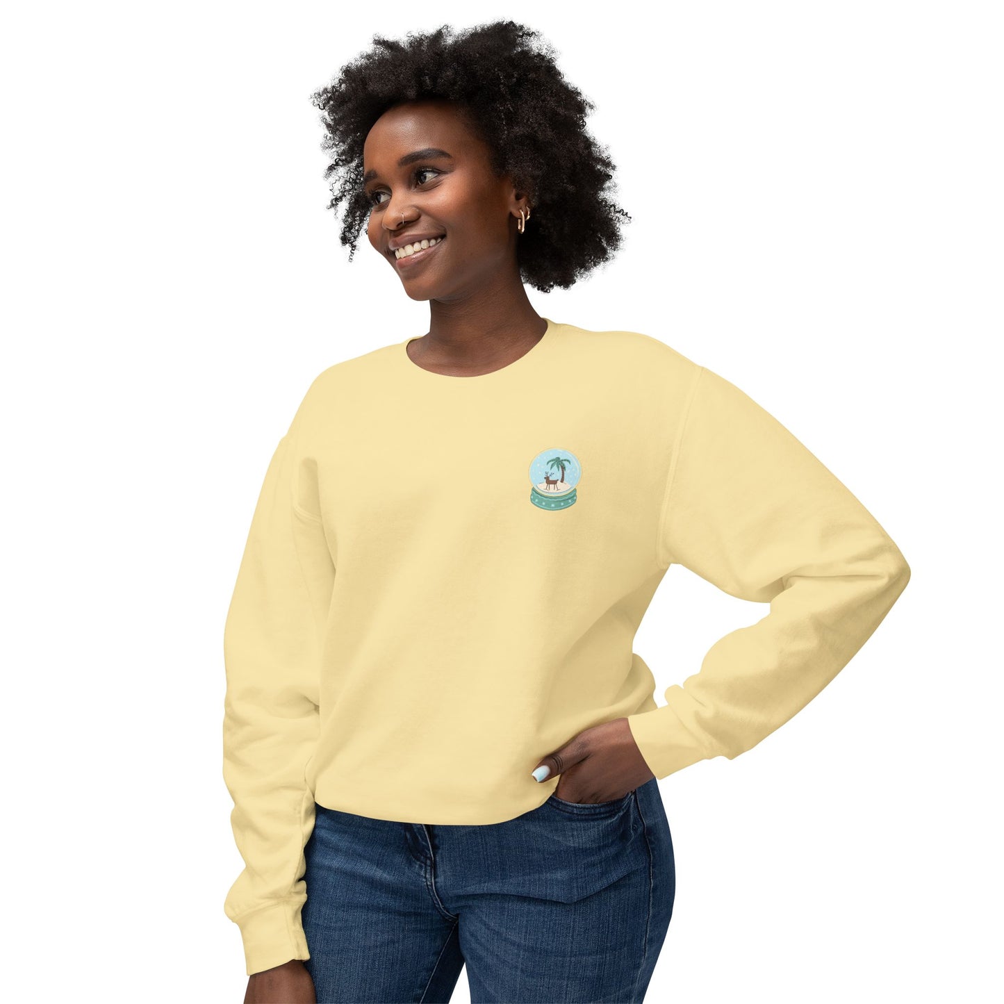 Cozy Christmas Surf Sweatshirt
