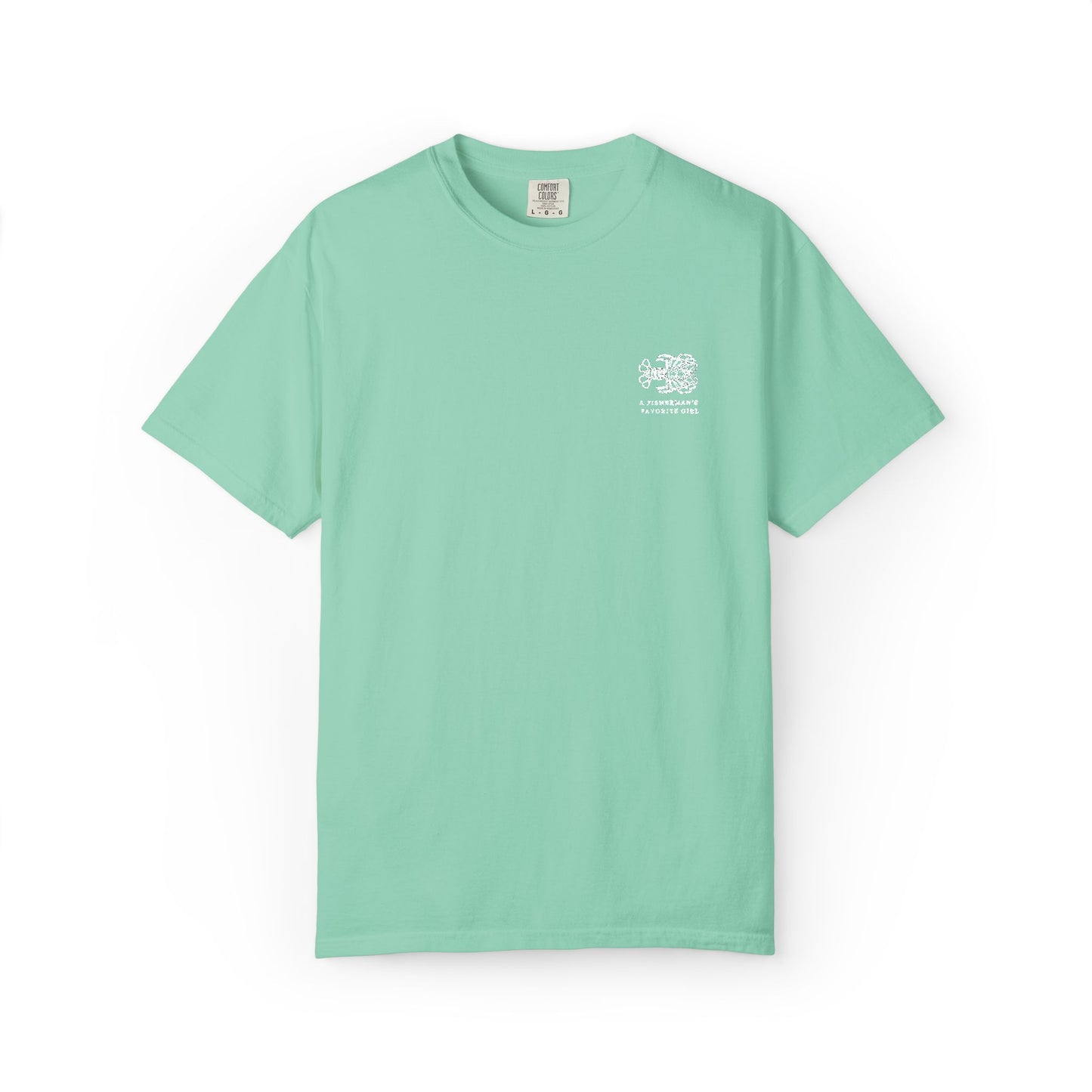 A Fisherman's Favorite Girl Tee Embroidered
