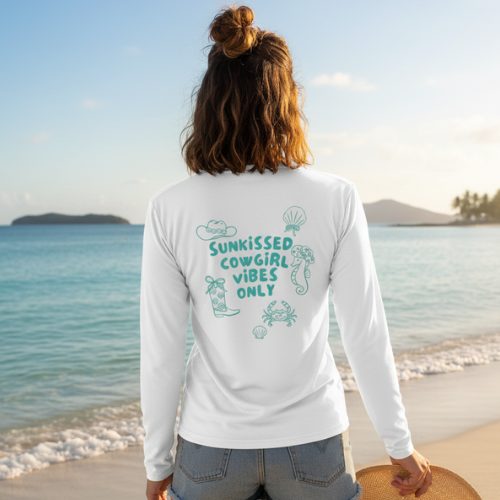 Sunkissed Cowgirl Vibes Only Sunshirt