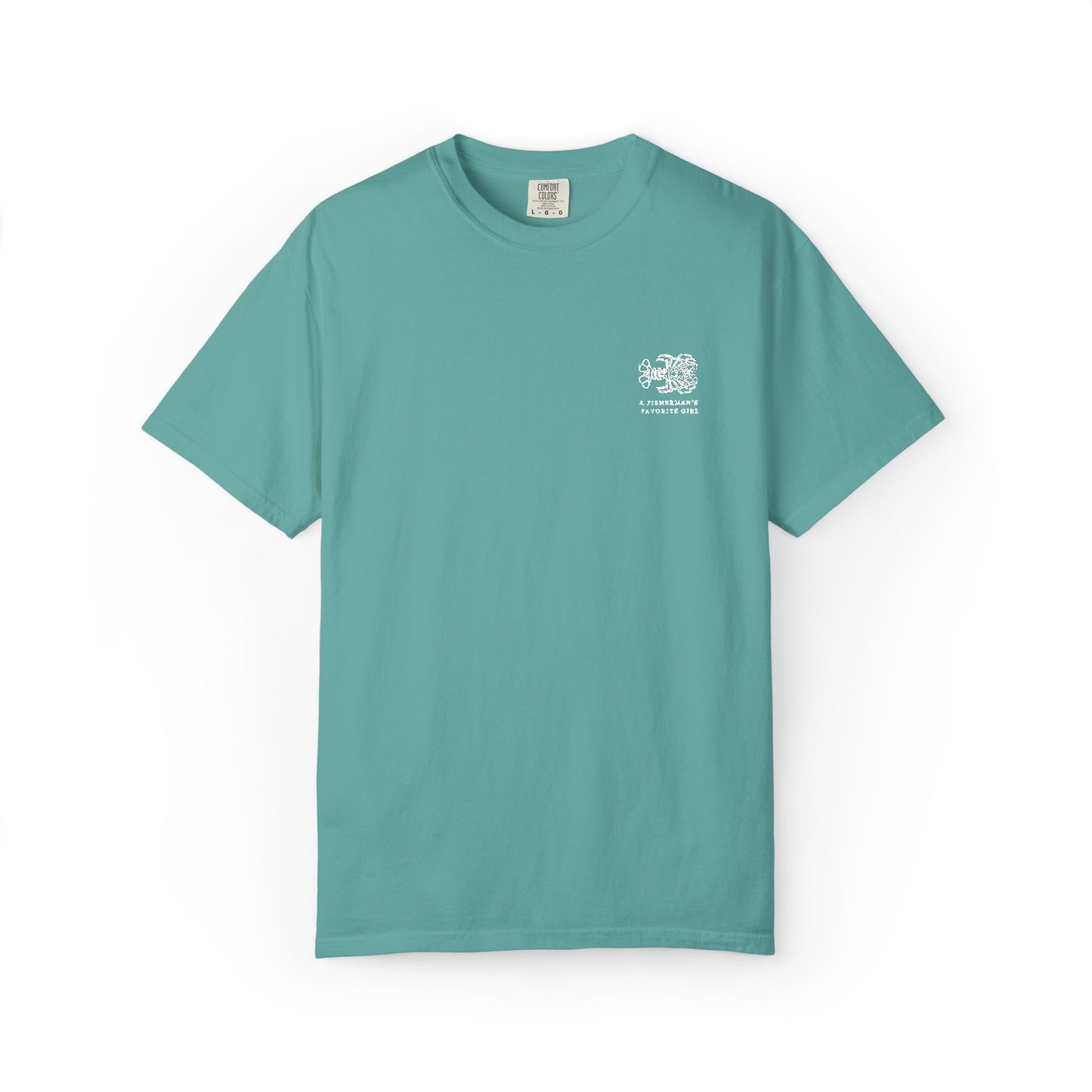 A Fisherman's Favorite Girl Tee Embroidered