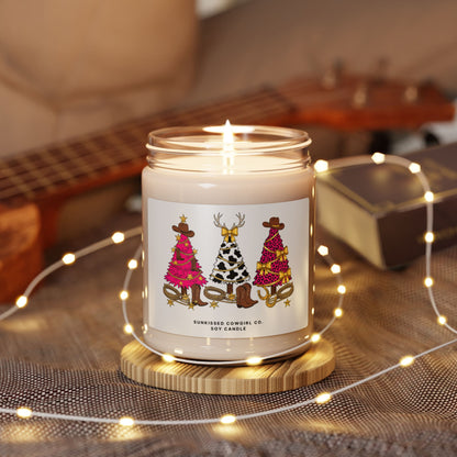 Festive Cowgirl Soy Candle