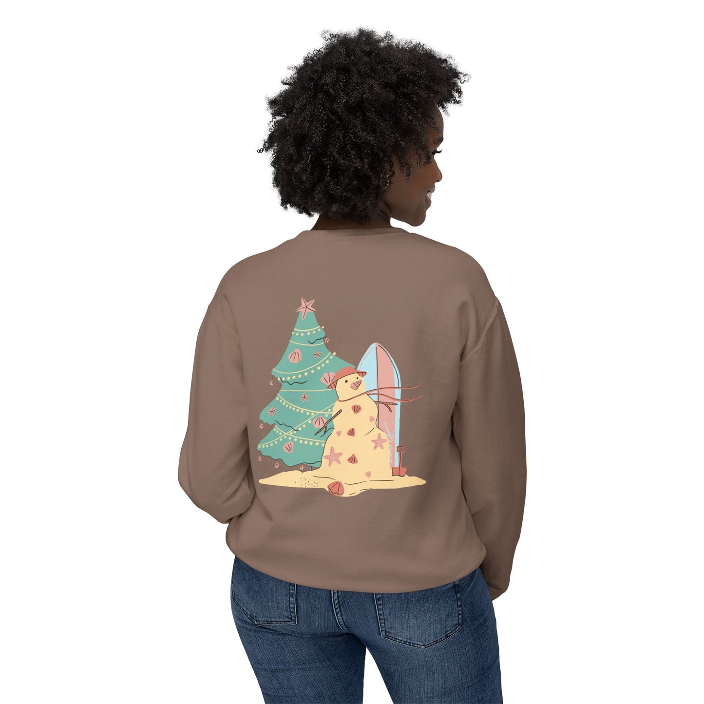Cozy Christmas Surf Sweatshirt