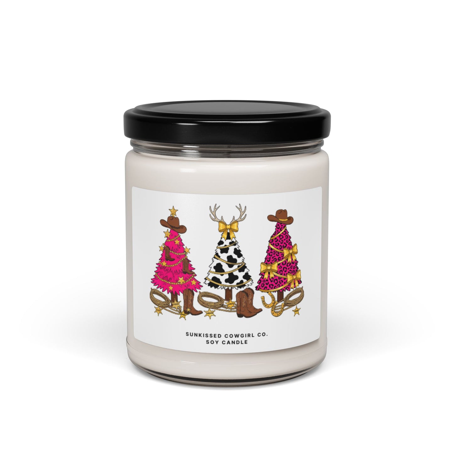 Festive Cowgirl Soy Candle